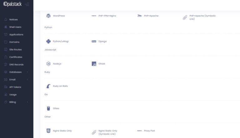 OpalStack Review – Comparison vs. Webfaction – Side Project Playbook